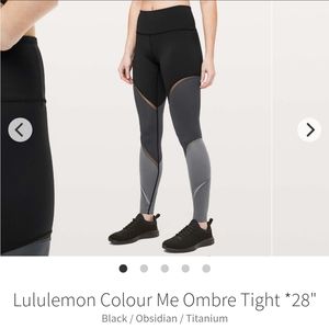 Lululemon Color Me Ombre Tights